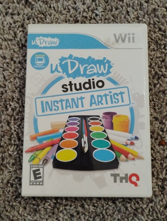 Nintendo Other - uDraw Studio: Instant Artist (Nintendo Wii) - Complete in Case CIB